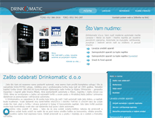Tablet Screenshot of drinkomatic.hr